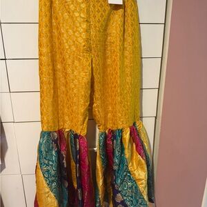 Vibrant Multicolor Patterned Skirt